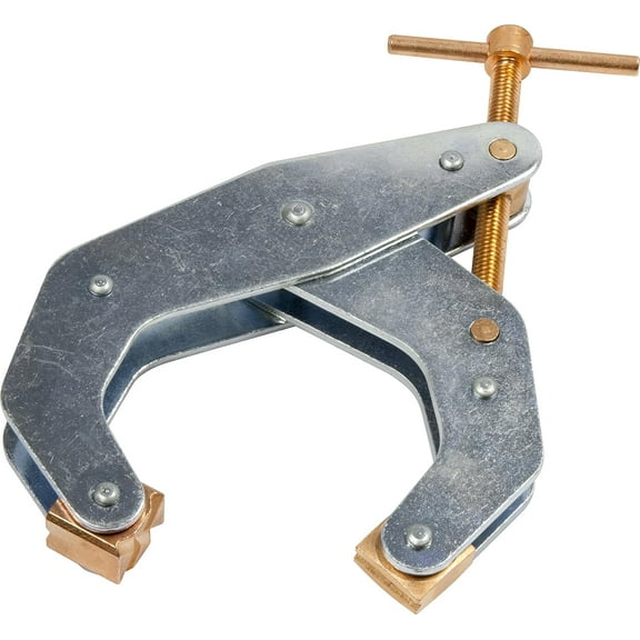 MAG-MATE K060TD Kant-Twist Clamp with T-Handle, Deep Throat Welding and Fabricating Clamp, Multi-Purpose Lever Clamp, Cantilever Arm Clamps For Secure Hold, 6 Opening Capacity