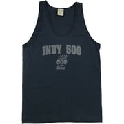 INDY 500 Mens Arizona Jean Co Tank Top, Blue, Large
