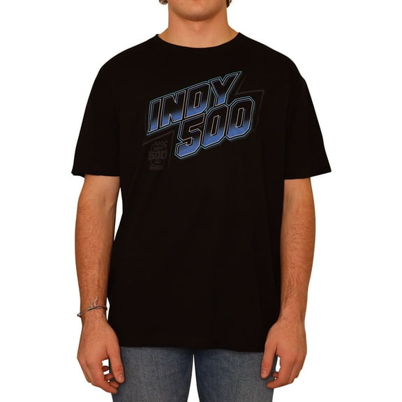 Indy 500 Mens Phantom Graphic T-Shirt, Black, Large
