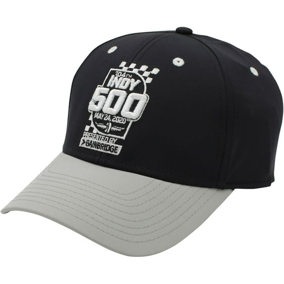 INDY 500 Mens Spectacle Baseball Cap, Black, L/XL