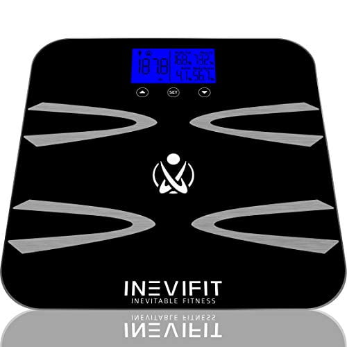 Inevifit Body Analyzer Scale Highly Accurate Digital Bathroom Body Composition Analyzer