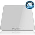 thumbnail image 1 of INEVIFIT Bathroom Scale, Highly Accurate Digital Bathroom Body Scale, Measures Weight up to 400 lbs. Includes a 5-Year Warranty - Silver, 1 of 6