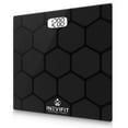 thumbnail image 1 of INEVIFIT Bathroom Scale, Highly Accurate Digital Body Weight Scale Up to 400lbs - Black, 1 of 6