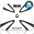 thumbnail image 1 of INEVIFIT Body Fat Scale with Digital Body Composition Analyzer, Body Weight, BMI & more - White, 1 of 3