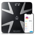 thumbnail interactive-video image 1 of INEVIFIT Smart Body Fat Scale with Bluetooth and Free Tracking INEVIFIT APP - Black, 1 of 8