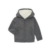 Wonder Nation Toddler Fleece Zip Hoodie, Size 12M-5T