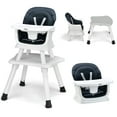INFANS 8 in 1 Baby High Chair, Convertible Highchair for Babies and