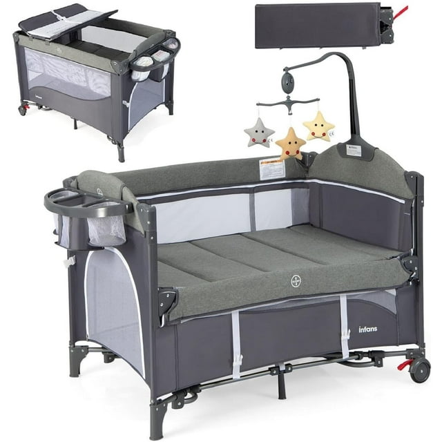 INFANS Baby Bedside Sleeper(Classic)