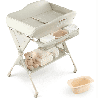 Delta Children Eclipse Changing Table with Pad, Ebony Black