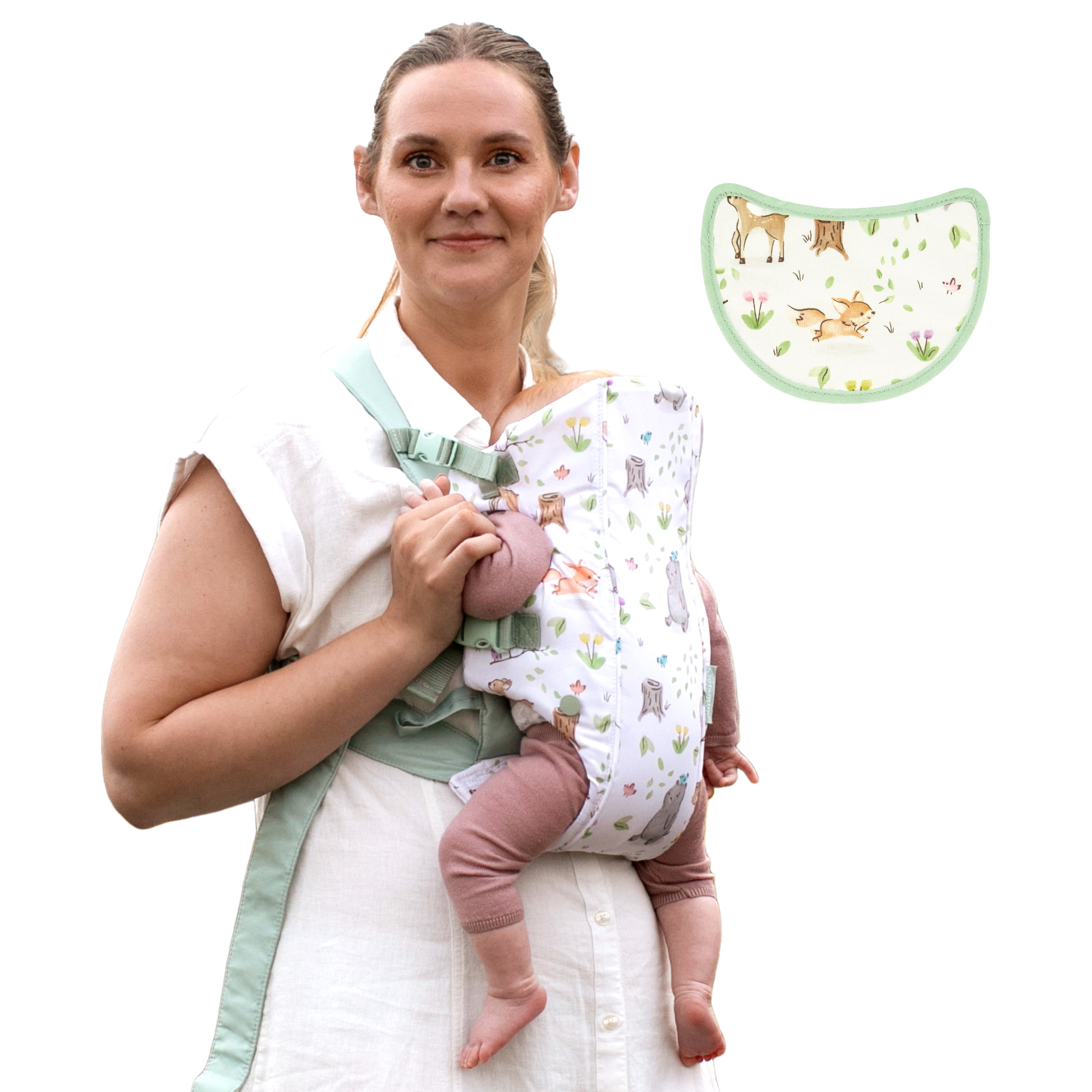 Infantino Flip 4 in 1 Ergonomic Cozy Holding Wearable Baby Carrier 8 32lb Black Walmart