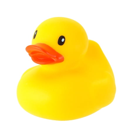 Infantino Fun Time Duck Baby Bath Toy, Squeezable Floating Duck, BPA-Free, Infant & Toddler Bath Toy, Yellow