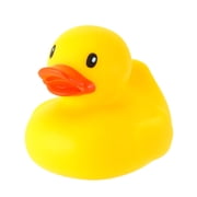 Infantino Fun Time Duck Baby Bath Toy, Squeezable Floating Duck, BPA-Free, Infant & Toddler Bath Toy, Yellow