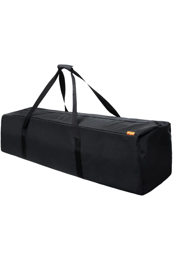 115L Travel Duffle Bag - 45 inch Extra Large Sports Duffel Luggage Storage Bag with Upgrade Zipper，Durable & Water Resistant， Black