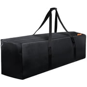 INFANZIA 47 Sports Duffle Bag - 197L Extra Large Travel Duffel Luggage Bag with Upgrade Zipper, Durable & Water Resistant, Black