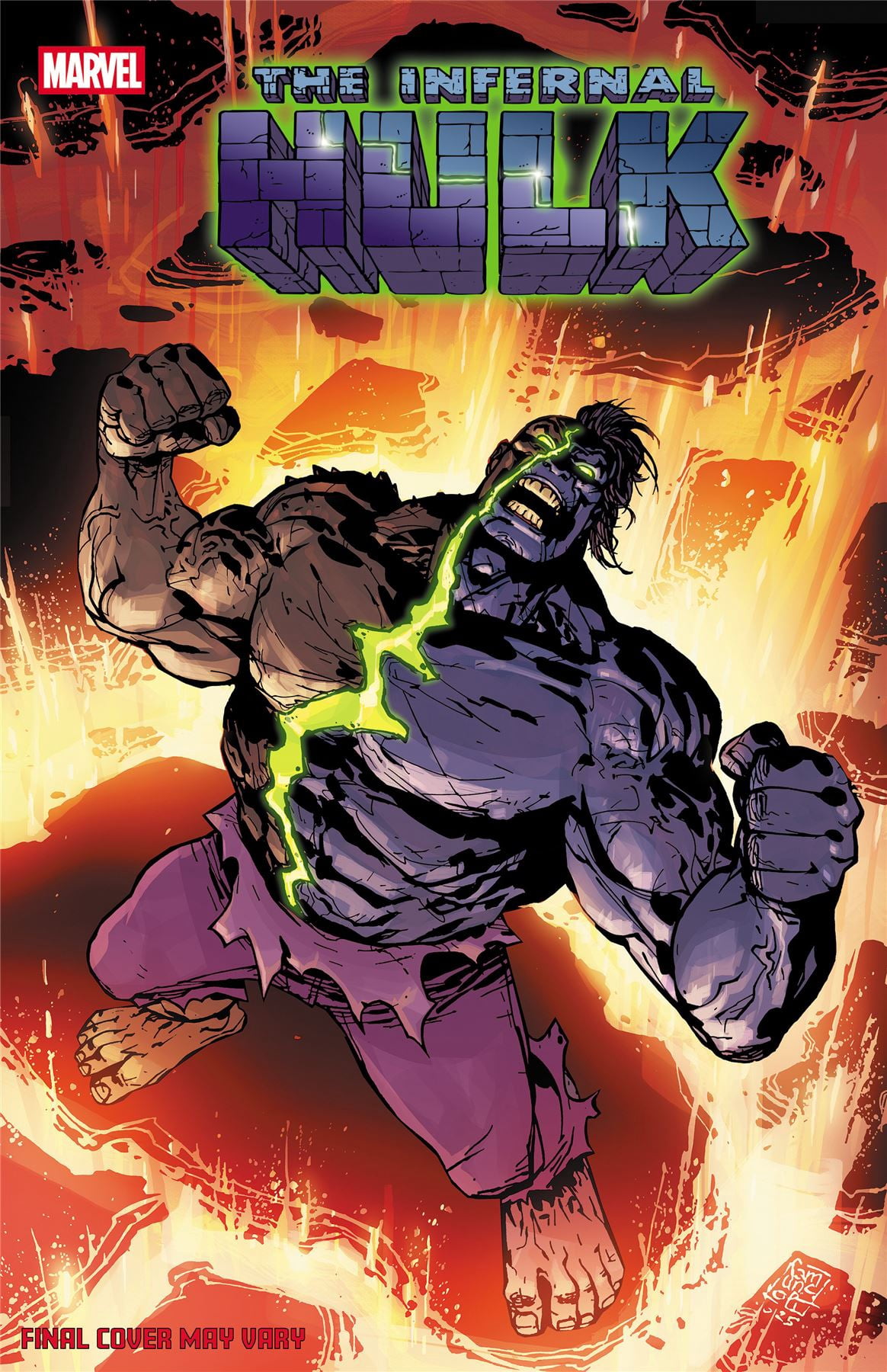 Cover of Infernal Hulk #5