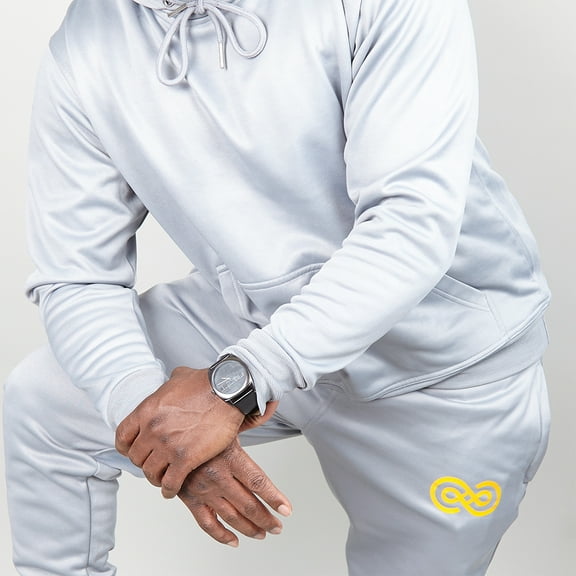 INFINITE "GREY WAVE" FIT SWEATER SET