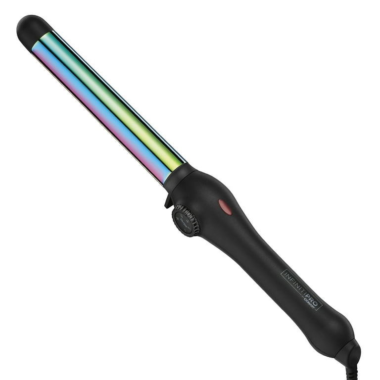 INFINITIPRO hotsell BY CONAIR Rainbow Titanium 1 1/4-inch Curling Wand, Straight wand