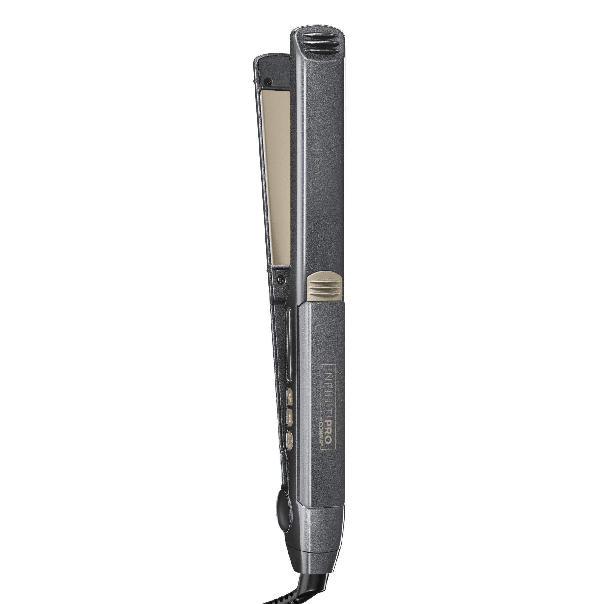 INFINITIPRO BY CONAIR Tourmaline Ceramic Flat Iron, 1-inch Flat Iron