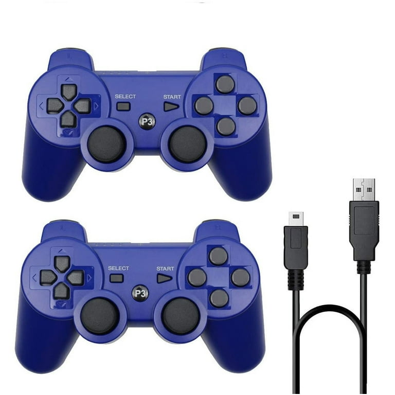 ps3  + カセット + コントローラ２つ INFISU 2 Pack Controllers for PS3 ,Wireless Playstation 3