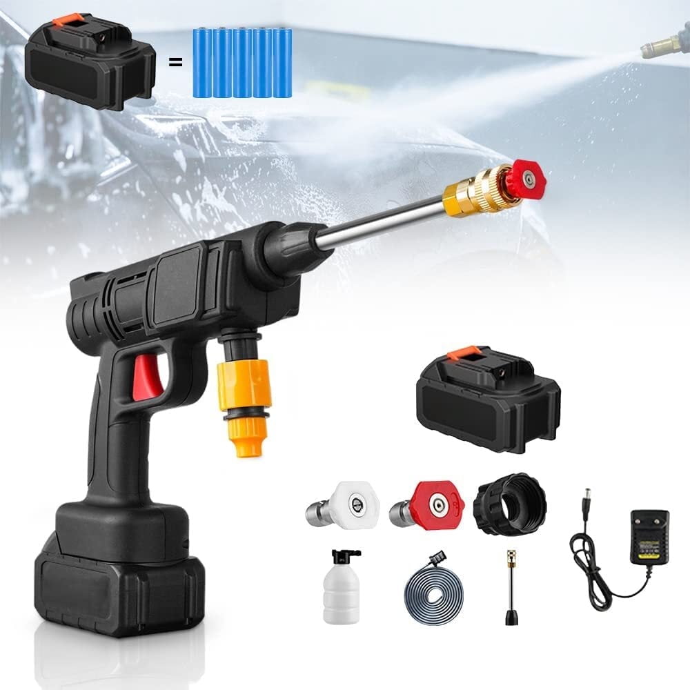 INFISU Cordless Power Washer, Portable 1500W High Pressure Electric