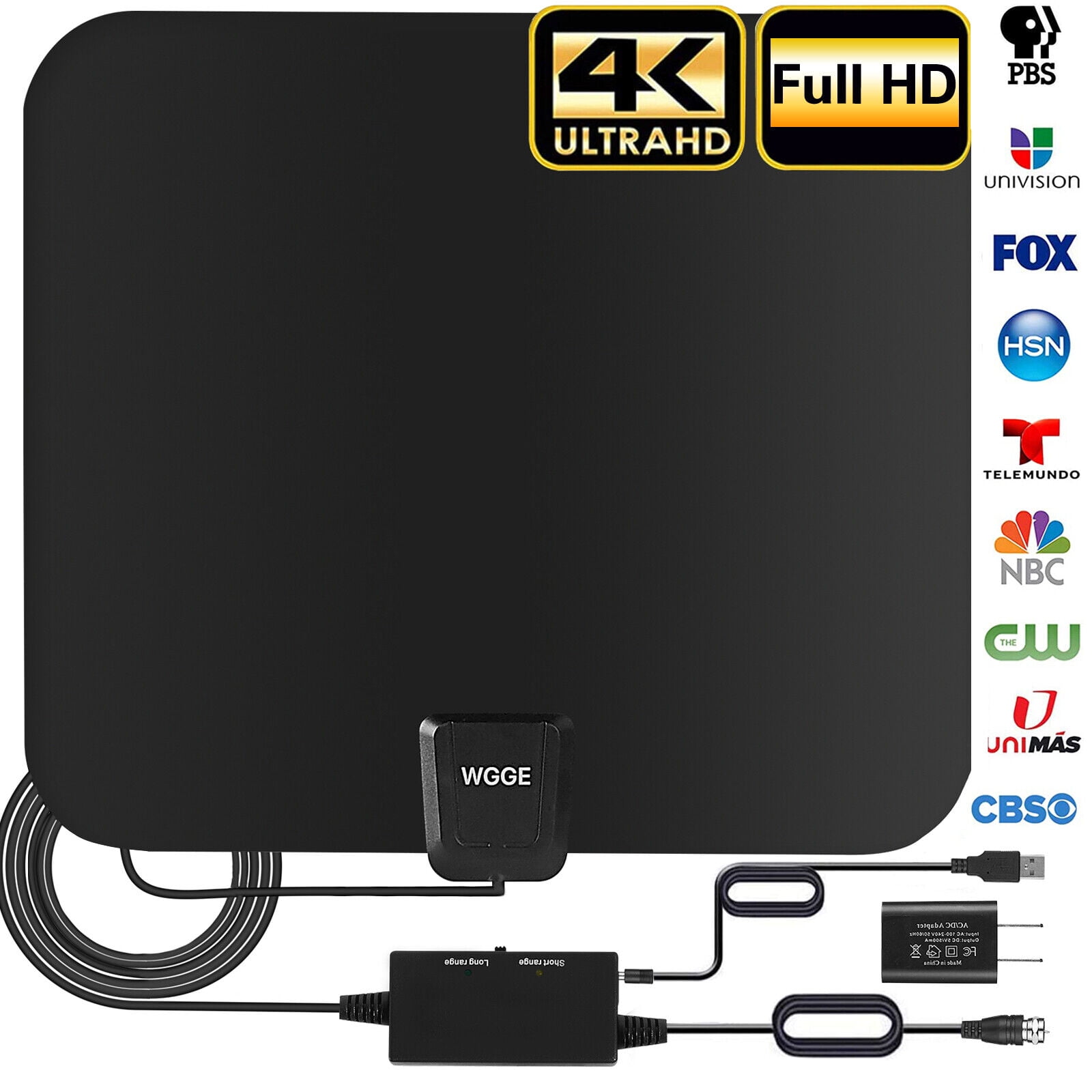 INFISU Upgraded TV Antenna, 330 Miles Digital TV Antenna Indoor HDTV
