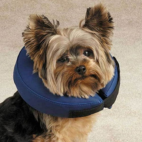 INFLATABLE DOG COLLAR Soft Alternative to Elizabethan Collars to Protect Dogs(xSmall)