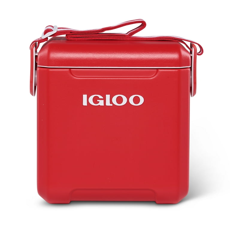 Igloo 11 Quart Red Hard Side Cooler, Tag Along Too with