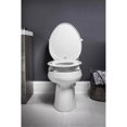 thumbnail image 1 of Bemis Independence Asurance Elongated White Plastic Toilet Seat, 1 of 8