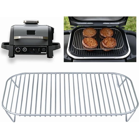 INFRAOVENS Stainless Steel Rack for Ninja Woodfire Pro XL OG850 OG951, Dishwasher Safe