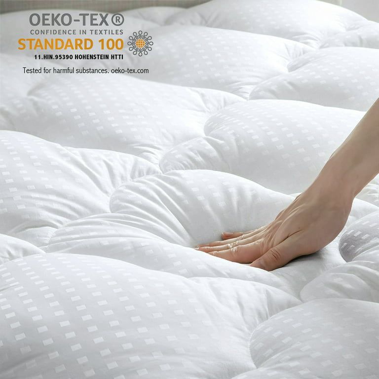 https://i5.walmartimages.com/seo/INGALIK-Queen-Size-Mattress-Pad-400TC-Cotton-Pillow-Top-Cover-Quilted-Fitted-Protector-8-21-Deep-Pocket-Cooling-Topper-60x80-Inches-White_4008d982-ea65-4901-ad9c-4cd1b4da04c4.ee5b608103a67a954ac233c0a1e5e82e.jpeg?odnHeight=768&odnWidth=768&odnBg=FFFFFF