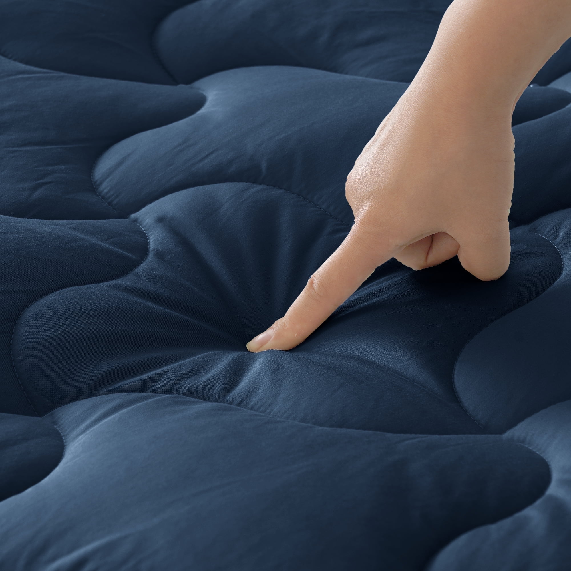 INGALIK RV King Mattress Pad, 400TC Cotton Pillow Top Mattress Cover