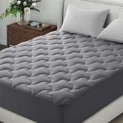 INGALIK Ultra Soft Mattress Pad, Queen, Cooling Breathable Bed Topper, Pillow Top Mattress Cover Protector Fits 8-21" Deep Pocket, Machine Washable
