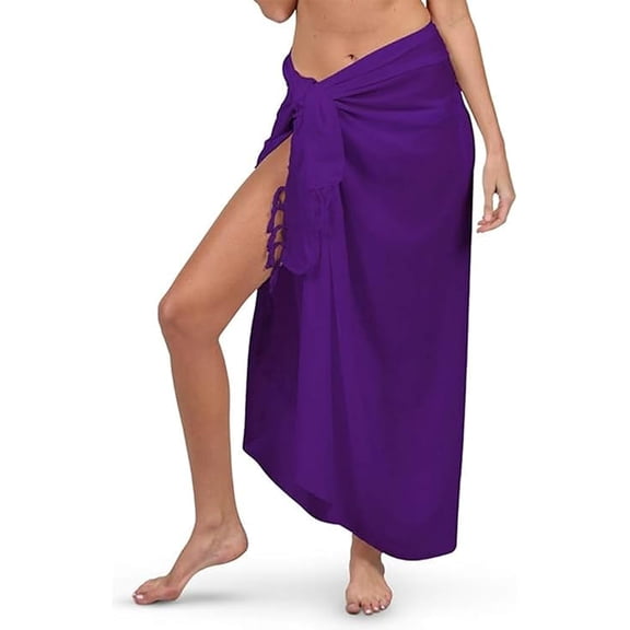 INGEAR Sarong Bathing Suit Cover Up for Women – Long Pareo Beach Wraps, Swimsuit Coverup Skirt, Stylish Bikini Cover Up