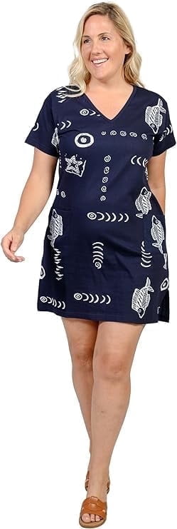 ingear beach dress short cotton Short Umbrella Dress – INGEAR main image 0
