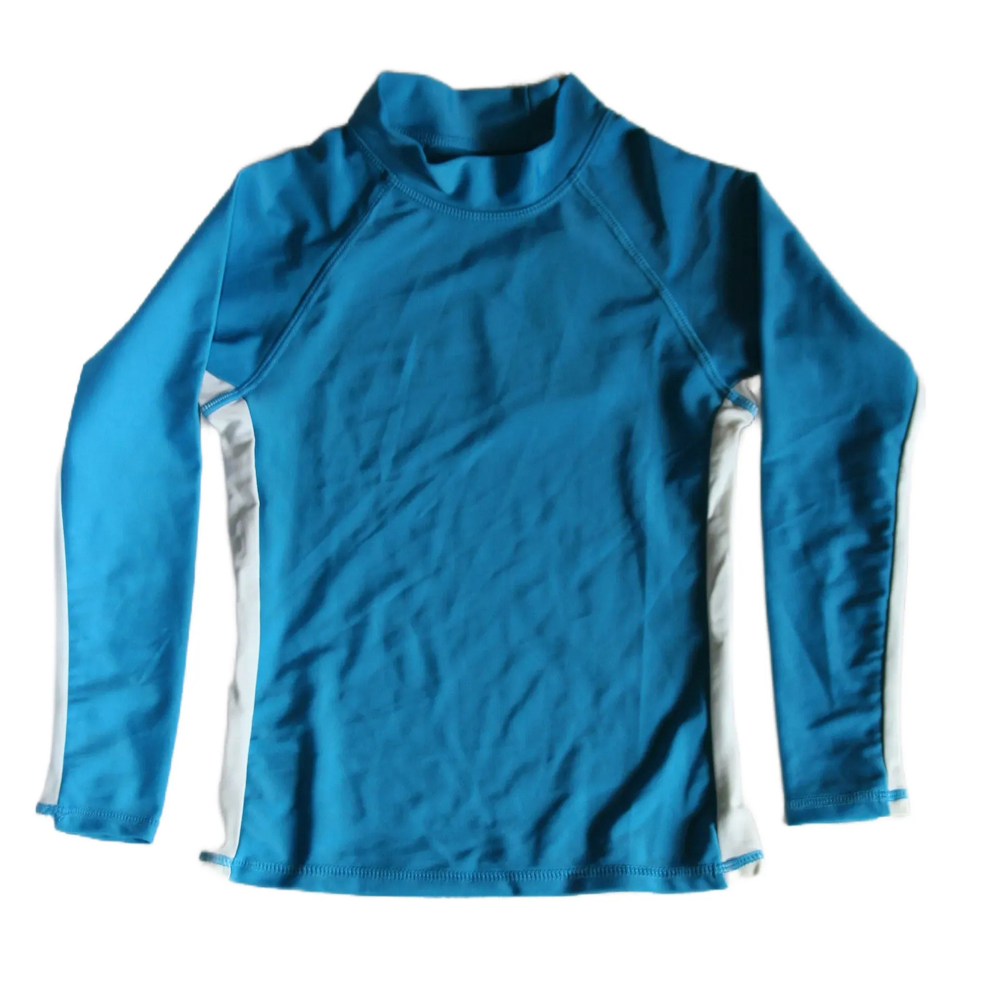 Ingear Rash Guard INGEAR Big Girl's Mock Turtleneck Long Sleeve Rash Guard Size XS (4-5 ...
