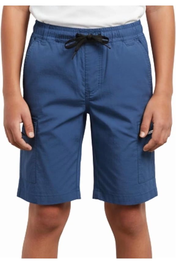 Boys Cargo Jogger Pants Blue M