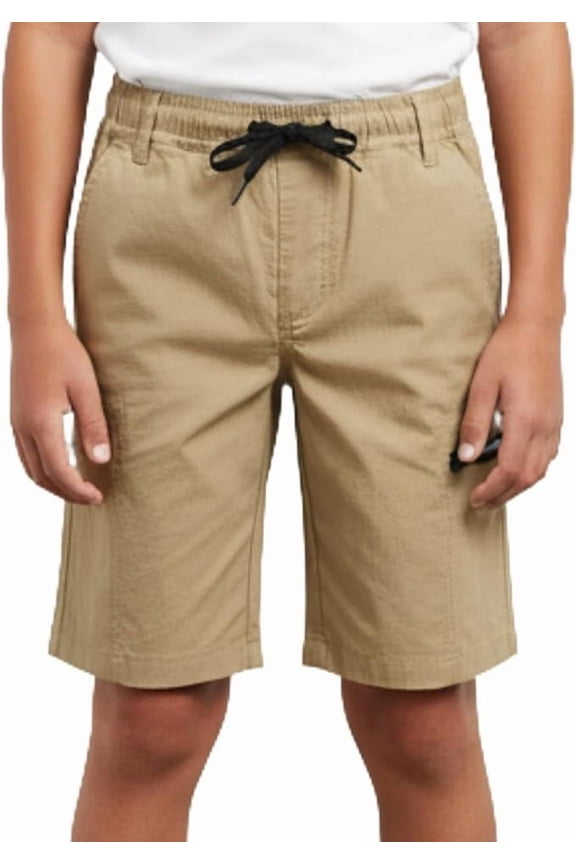 Boys Cargo Jogger Pants Beige S