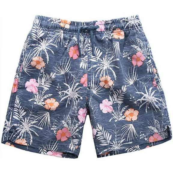 INGEAR Little Boys Quick Dry Beach Board Shorts Kids Swim Trunks UPF 50  Swimsuit with Pockets