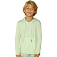 thumbnail image 1 of INGEAR Boys UPF 50+ Sun Protection Hoodie , Green, L, 1 of 7