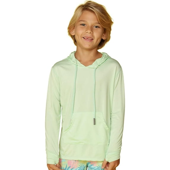 INGEAR Boys UPF 50+ Sun Protection Hoodie , Green, S