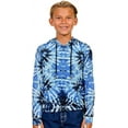 thumbnail image 1 of INGEAR Boys UPF 50+ Sun Protection Hoodie , Blue, XL, 1 of 7