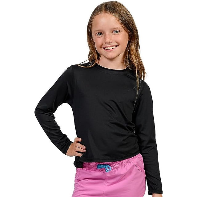 Ingear Rash Guard INGEAR Girls Outdoor Sports Shirt Top UPF 50 Girls Swimsuits Sun Shirts ...