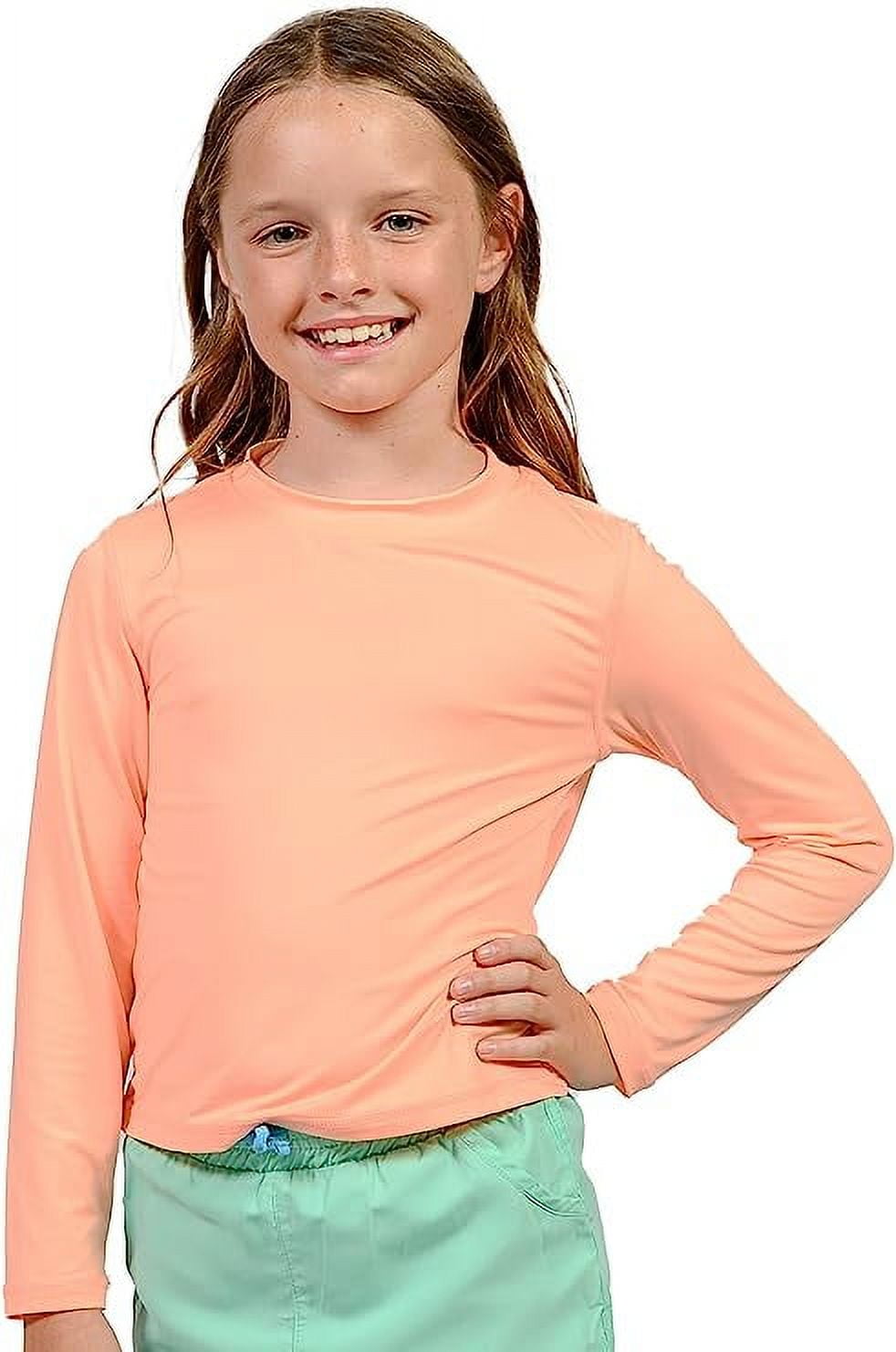 INGEAR Girls Outdoor Sports Shirt UPF Girls Sun Shirts Girls Long