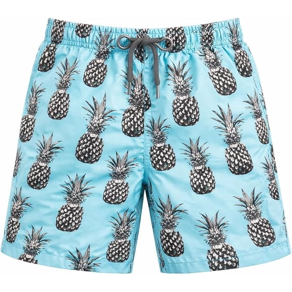 INGEAR Little Boys Quick Dry Beach Board Shorts Kids Swim Trunks UPF 50+ Swimsuit with Pockets
