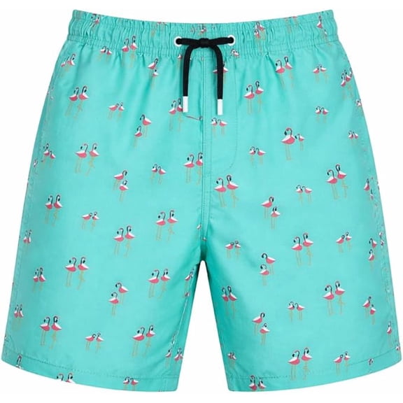 INGEAR Little Boys Quick Dry Beach Board Shorts Kids Swim Trunks UPF 50  Swimsuit with Pockets