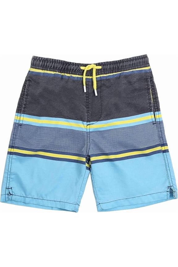 Little Boys Quick Dry Beach Board Shorts Kids Swim Trunks UPF 50+ Swimsuit with Pockets