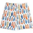 thumbnail image 1 of INGEAR Little Boys Quick Dry Beach Board Shorts Kids Swim Trunks UPF 50+ Swimsuit with Pockets, 1 of 4