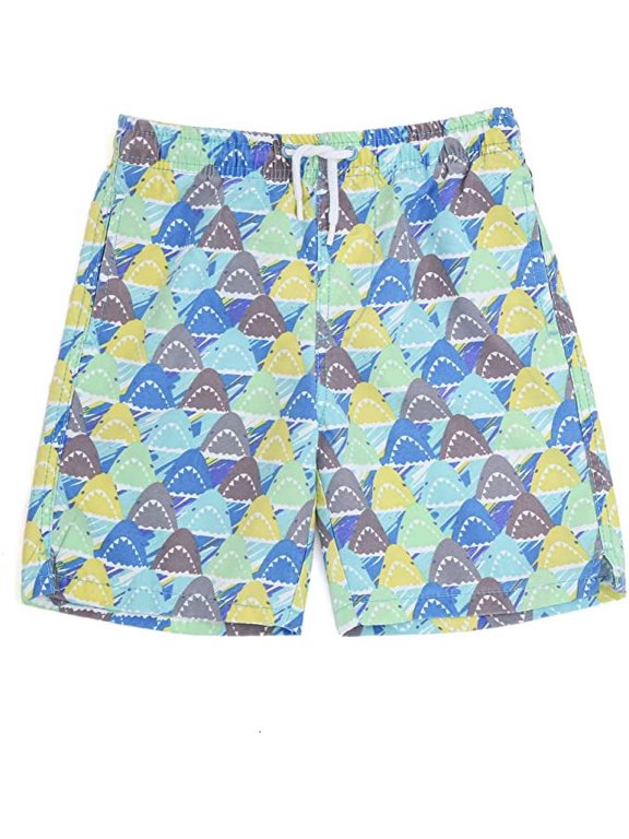 Little Boys Quick Dry Beach Board Shorts Kids Swim Trunks UPF 50+ Swimsuit with Pockets