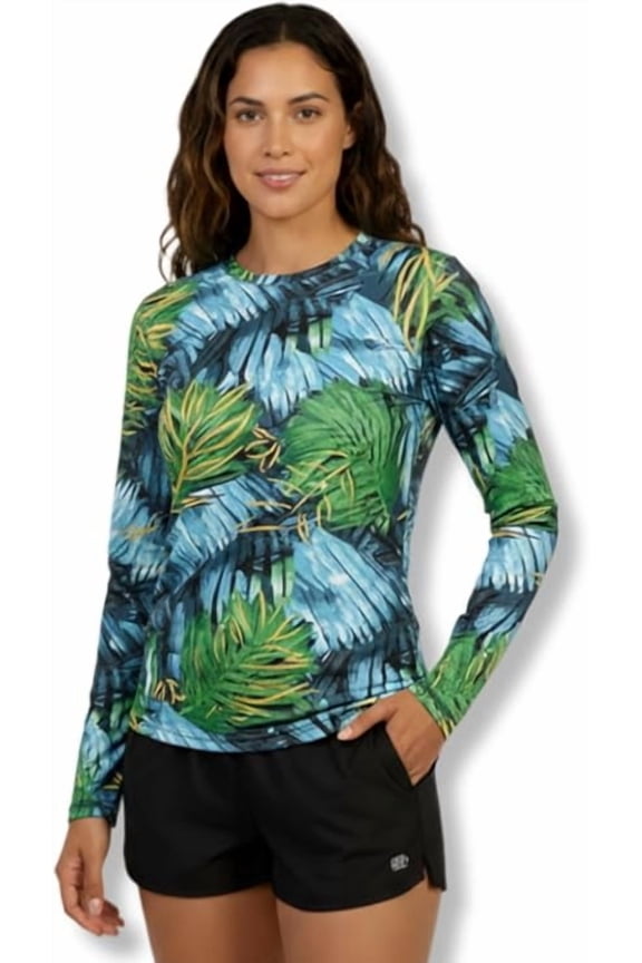 Sun Shirt Beach Coverup for Women’s UPF 50+, Green, XXL