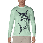 INGEAR Marlin Men's T-Shirt Long Sleeve Performance UPF 50+ UV/Sun Protection